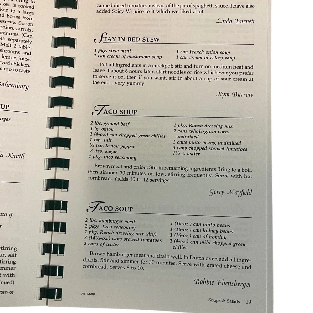 Eagles in the Kitchen Gerry Mayfield Friends Prosper Texas Cookbook 2006‎ Spiral